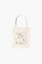 Zoozie Bags Bolso Tote Crema con Lápices de Colores